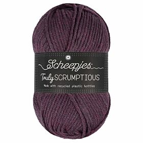Scheepjes Truly Scrumptious 347 Choco. Rasp. Bav. - Garen van gerecyclede plastic flessen