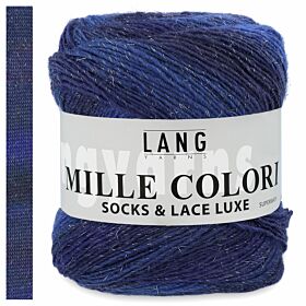 Lang Yarns Mille Colori Socks en Lace Luxe 35 nachthemel kleurverloop - Wol Garen