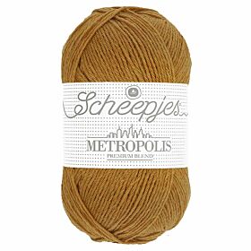 Scheepjes Metropolis 35 seoul / goudgeel - Merino Sokkengaren