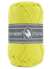 Durable Coral - 351 light lime - Gemerceriseerd Katoen Garen 1