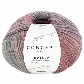 Katia Concept Kaisla Socks 353 roze lila blauw - Sokkengaren