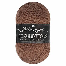 Scheepjes Scrumptious 362 Coconut Truffle / lichtbruin - Gerecycled polyester/acryl garen