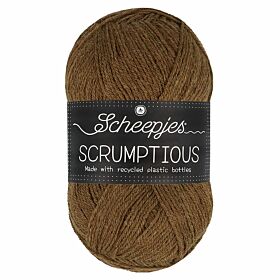 Scheepjes Scrumptious 363 Gingerbread Pudding / camelbruin - Gerecycled polyester/acryl garen