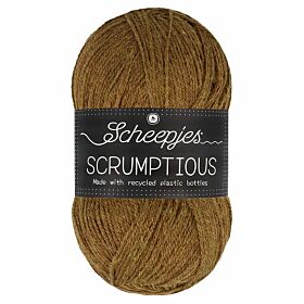 Scheepjes Scrumptious 364 Apple Crumble / hazelnootbruin - Gerecycled polyester/acryl garen