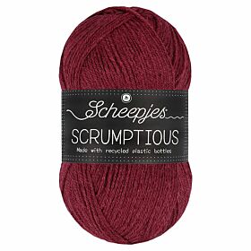 Scheepjes Scrumptious 365 Summer Pudding / donker wijnrood - Gerecycled polyester/acryl garen