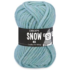 DROPS Snow / Eskimo Mix - 37 aquamarijn - Wol Garen 1
