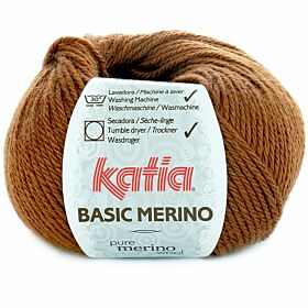 Katia Basic Merino 37 lichtbruin - Wol/Acryl Garen