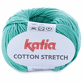 Katia Cotton Stretch 37 mintgroen - Katoen Stretchgaren