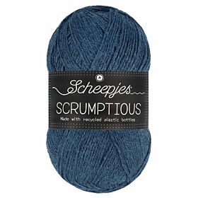 Scheepjes Scrumptious 370 Blueberry Parfait / avondblauw - Gerecycled polyester/acryl garen