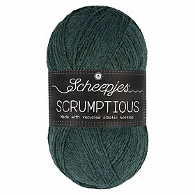 Scheepjes Scrumptious 371 Apple Kale Cake / zeer donkergroen - Gerecycled polyester/acryl garen