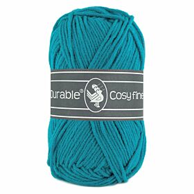 Durable Cosy Fine 371 turquoise - Katoen/Acryl Garen