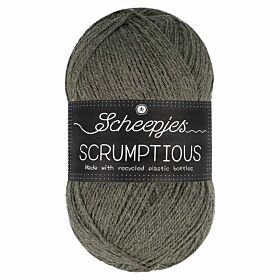 Scheepjes Scrumptious 373 Liquorice Ice Cream / legergroen - Gerecycled polyester/acryl garen
