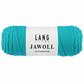 Lang Yarns Jawoll Superwash 379 donker turquoise - Sokkenwol Garen