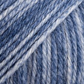 DROPS Fiesta Print - 38 blauwe waas - Wol Garen 1