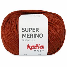 Katia Super Merino - 38 koperbruin - Wol/Acryl Garen
