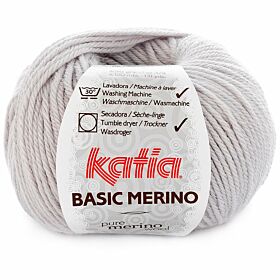 Katia Basic Merino 38 parelgrijs - Wol/Acryl Garen