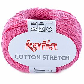 Katia Cotton Stretch 38 roze / pink - Katoen Stretchgaren