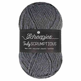 Scheepjes Truly Scrumptious 380 Black Sesame Muffin - Garen van gerecyclede plastic flessen