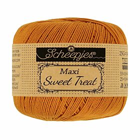 Scheepjes Maxi Sweet Treat - 383 ginger gold - Gemerceriseerd Katoen
