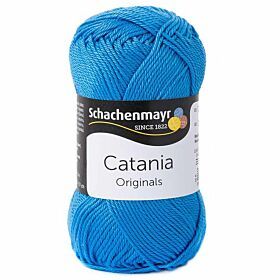 Schachenmayr SMC Catania - 384 blue iris / blauw - Katoen Garen