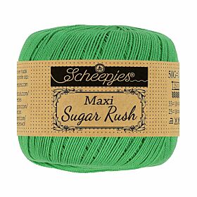 Scheepjes Maxi Sugar Rush 389 apple green - Katoen Garen