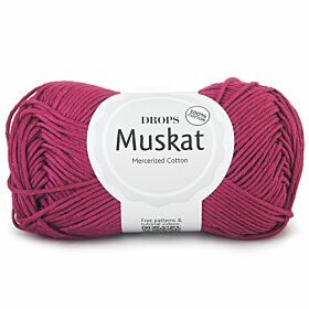 DROPS Muskat Uni Colour - 39 heidekruid - Katoen Garen