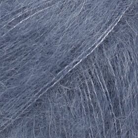 DROPS Kid-Silk 39 stormblauw (Uni Colour) - Mohairwol/zijde Garen