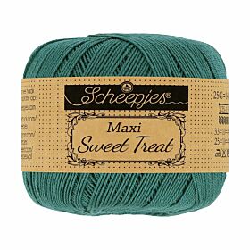 Scheepjes Maxi Sweet Treat - 391 deep ocean green - Gemerceriseerd Katoen