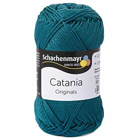 Schachenmayr SMC Catania - 391 petrol blue / petrol blauw - Katoen Garen