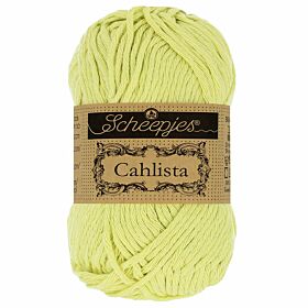 Scheepjes Cahlista - 392 lime juice - Katoen Garen