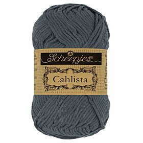 Scheepjes Cahlista - 393 charcoal - Katoen Garen