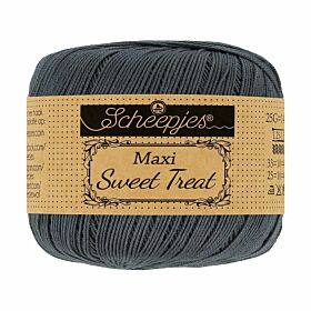 Scheepjes Maxi Sweet Treat - 393 charcoal - Gemerceriseerd Katoen