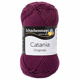 Schachenmayr SMC Catania - 394 plum / pruim / bordeaurood - Katoen Garen