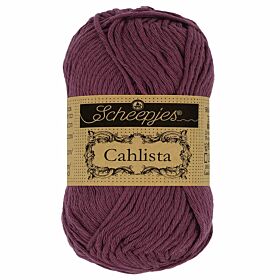 Scheepjes Cahlista - 394 shadow purple - Katoen Garen