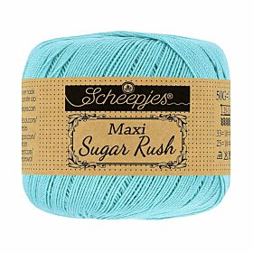 Scheepjes Maxi Sugar Rush 397 cyan - Katoen Garen