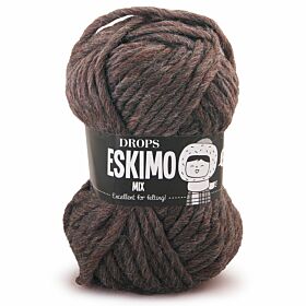 DROPS Snow / Eskimo Mix - 40 bruin - Wol & Garen