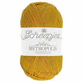 Scheepjes Metropolis 40 dhaka / mosterdgeel - Merino Sokkengaren