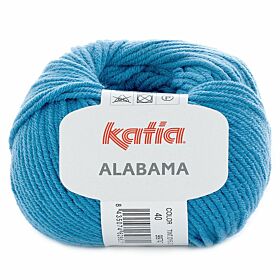 Katia Alabama 40 hemelsblauw - Katoen/Acryl Garen