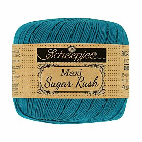 Scheepjes Maxi Sugar Rush 400 petrol blue - Katoen Garen