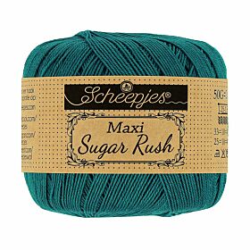 Scheepjes Maxi Sugar Rush 401 dark teal - Katoen Garen