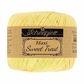 Scheepjes Maxi Sweet Treat - 403 lemonade - Gemerceriseerd Katoen