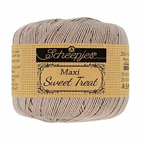 Scheepjes Maxi Sweet Treat - 406 soft beige - Gemerceriseerd Katoen