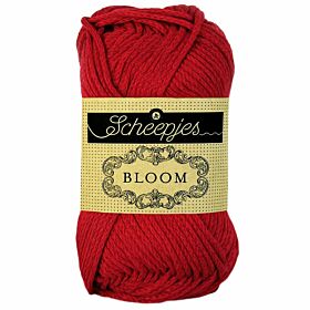 Scheepjes Bloom 406 tulip - rood katoengaren