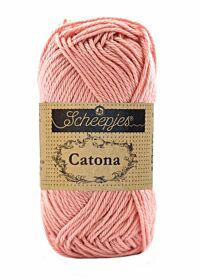 Scheepjes Catona 50 gram - 408 old rose / oudroze - Katoen Garen