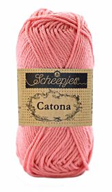 Scheepjes Catona 50 gram - 409 soft rose / zacht roze - Katoen Garen