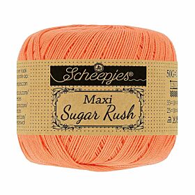 Scheepjes Maxi Sugar Rush 410 rich coral - Katoen Garen