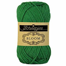 Scheepjes Bloom 411 dark fern - donkergroen katoengaren