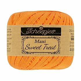 Scheepjes Maxi Sweet Treat - 411 sweet orange - Gemerceriseerd Katoen