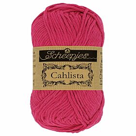 Scheepjes Cahlista - 413 cherry - Katoen Garen