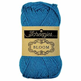 Scheepjes Bloom 416 clementis - blauw katoen garen